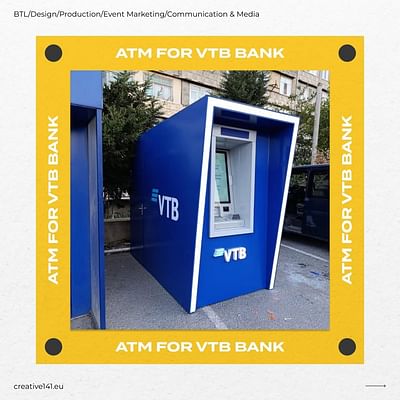ATM Production for VTB Bank - Outdoor Reclame