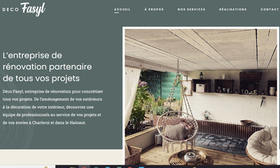 Site et référencement Déco Fasyl - Création de site internet