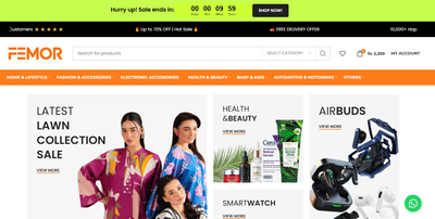 Wordpress Woocomerce Web Design - Website Creation