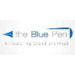 the blue pen advertising logo