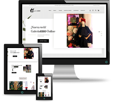 Tienda Online: Diseñadora Moda, Arte y Deco - App móvil