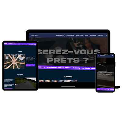 Stream Eventz - E-commerce
