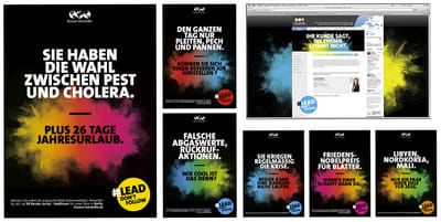 Burson-Marsteller GmbH - Lead don't follow - Werbung