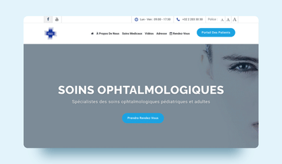 Institut Fovea website - Création de site internet