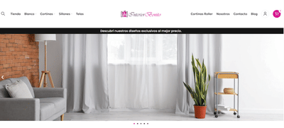 Fábrica de Cortinas Rollers Interior Bonito - Redes Sociales