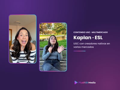 Contenido UGC multimercado para escuelas de idiomas - Producción vídeo