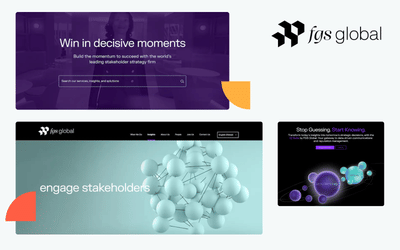 FGS Global: A New Global PR Agency’s Website with Next.js & Storyblok - Creación de Sitios Web