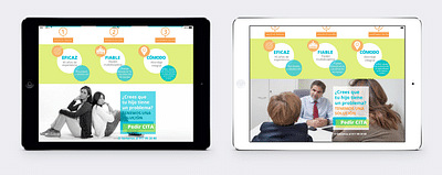 Diseño de Landings Pages para PsiKids - Estrategia digital