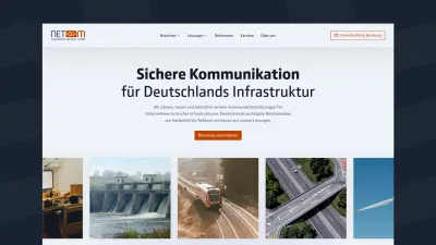 Netcom Website Relaunch - Webseitengestaltung