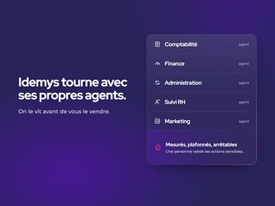 Idemys tourne avec ses propres agents IA - Künstliche Intelligenz