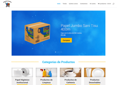Desarrollo sitio web www.despensaexpress.com.sv - E-commerce