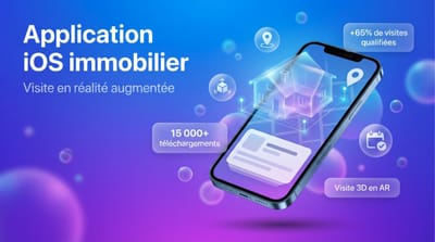 Application iOS immobilier en réalité augmentée - Application mobile