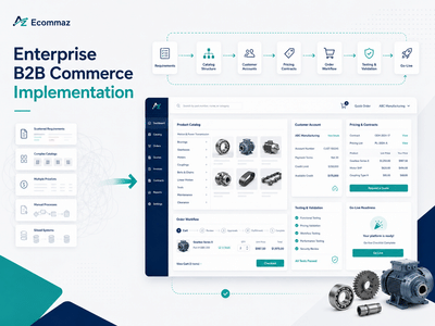 Enterprise B2B commerce implementation - E-commerce