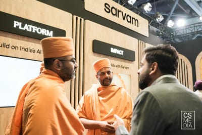 India AI Impact Summit 2026 - Sarvam AI | CandidShutters Media - Fotografie