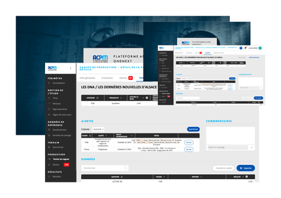 Production de l'audience de la presse française - Web analytique/Big data