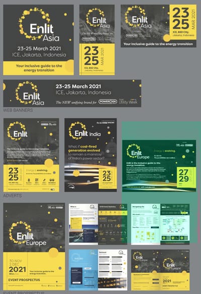 ESI digital and print assets - Graphic Design