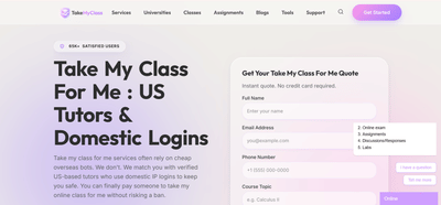 Take My  Class For Me US - Content Strategy