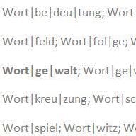 WORTgewalt