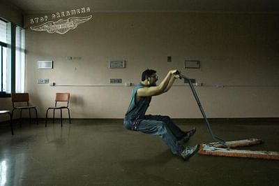 Stop dreaming, Janitor - Advertising