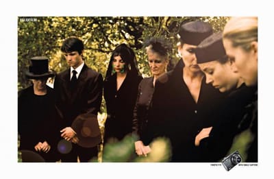 Funeral - Werbung