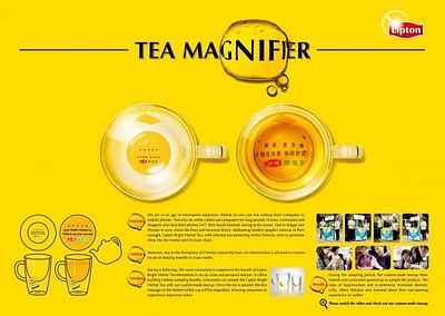 TEA MAGNIFIER - Advertising