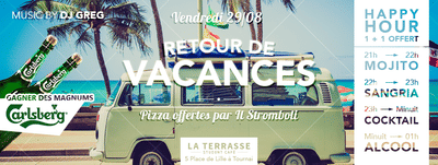 La Terrasse Student Bar - Facebook Communication S - Design & graphisme