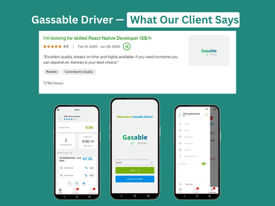 Gasable Driver - Mobile App