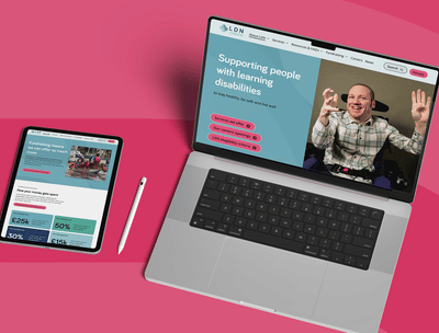 Website Design for LDN London - Webseitengestaltung