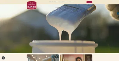 Höpner Lackmanufaktur GmbH - Webseitengestaltung