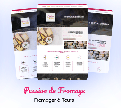 La Passion du Fromage - Website Creation