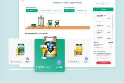 Heineken / Application web - Ergonomy (UX/UI)