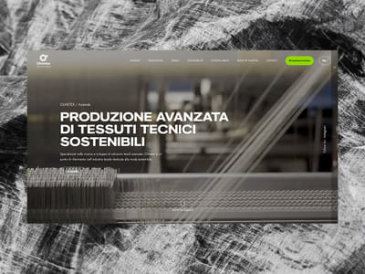 Olmetex — Branding e sito per tessuti tecnici sostenibili - SEO