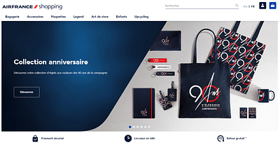 Air France Shopping - E-commerce