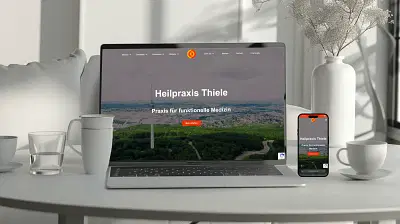 Moderne und benutzerf. Website für eine Heilpraxis - Email Marketing