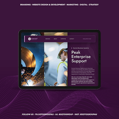 New Logo & Website for Everest Business Systems - SEO