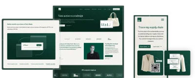Refonte Webflow et intégration HubSpot pour une scale-up de la mode - Création de site internet