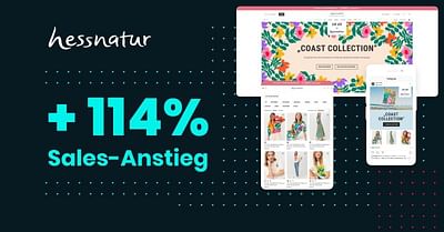 Hessnatur: 114% mehr Sales im Social Media Kanal - Onlinewerbung