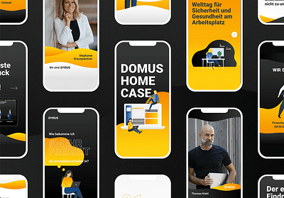 Social Media für DOMUS Software AG - Réseaux sociaux