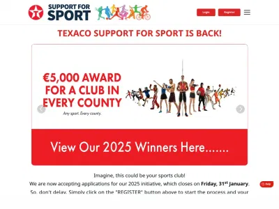 Texaco Support for Sport Community Engagement Programme - Stratégie digitale