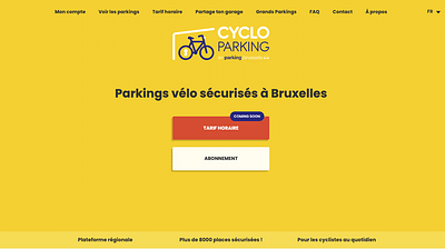 Cycloparking.brussels migration and new features - Ergonomie (UX/UI)