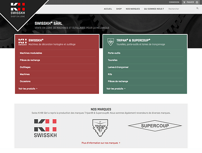 SwissKH - Shop en ligne - E-commerce