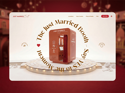 JustMarriedBooth – AI Booth Application - Web Application