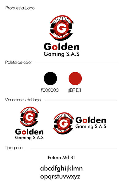 Golden Gaming - Image de marque & branding