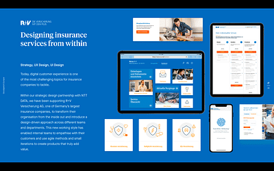 R+V - Insurance made Digital - Mobile App