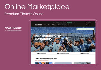 Seat Unique - Award-Winning Ticket Marketplace - Web Application