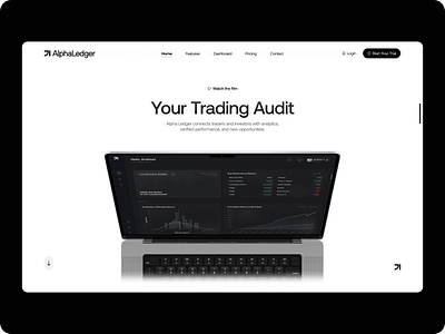 Alpha Ledger - Website Design - Branding & Positioning