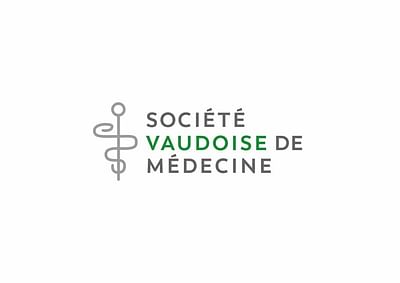 Branding  SVM  (Société Vaudoise de Médecine) - Website Creation