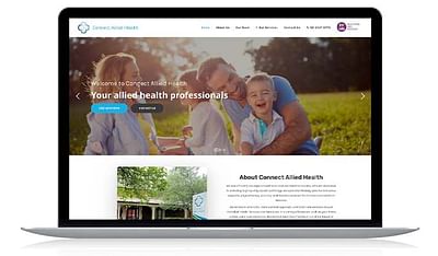 Website Build for Connect Allied Health - Webseitengestaltung