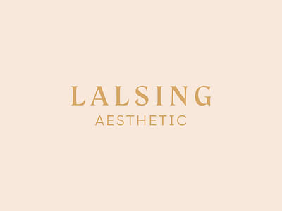 Brand Design für Lalsing Aesthetic - Branding & Positioning