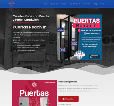 Sitio web, Contenidos, Redes, SEO, Friocell - Publicidad Online